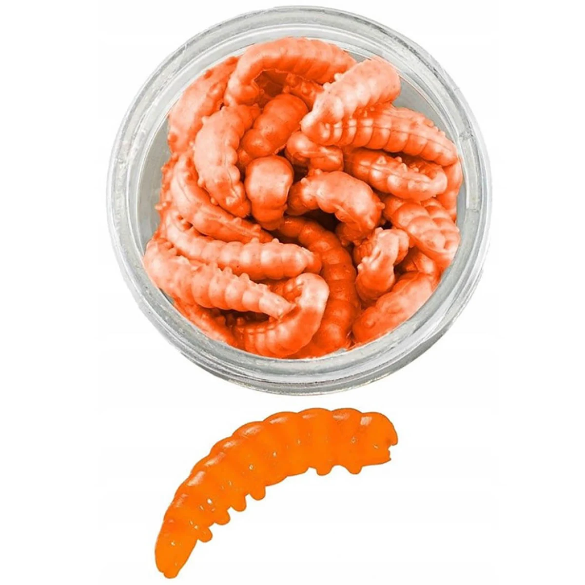 Berkley Osie Larva Gulp Honey Worms 2,5cm 55ks Sýto oranžová · záber 1