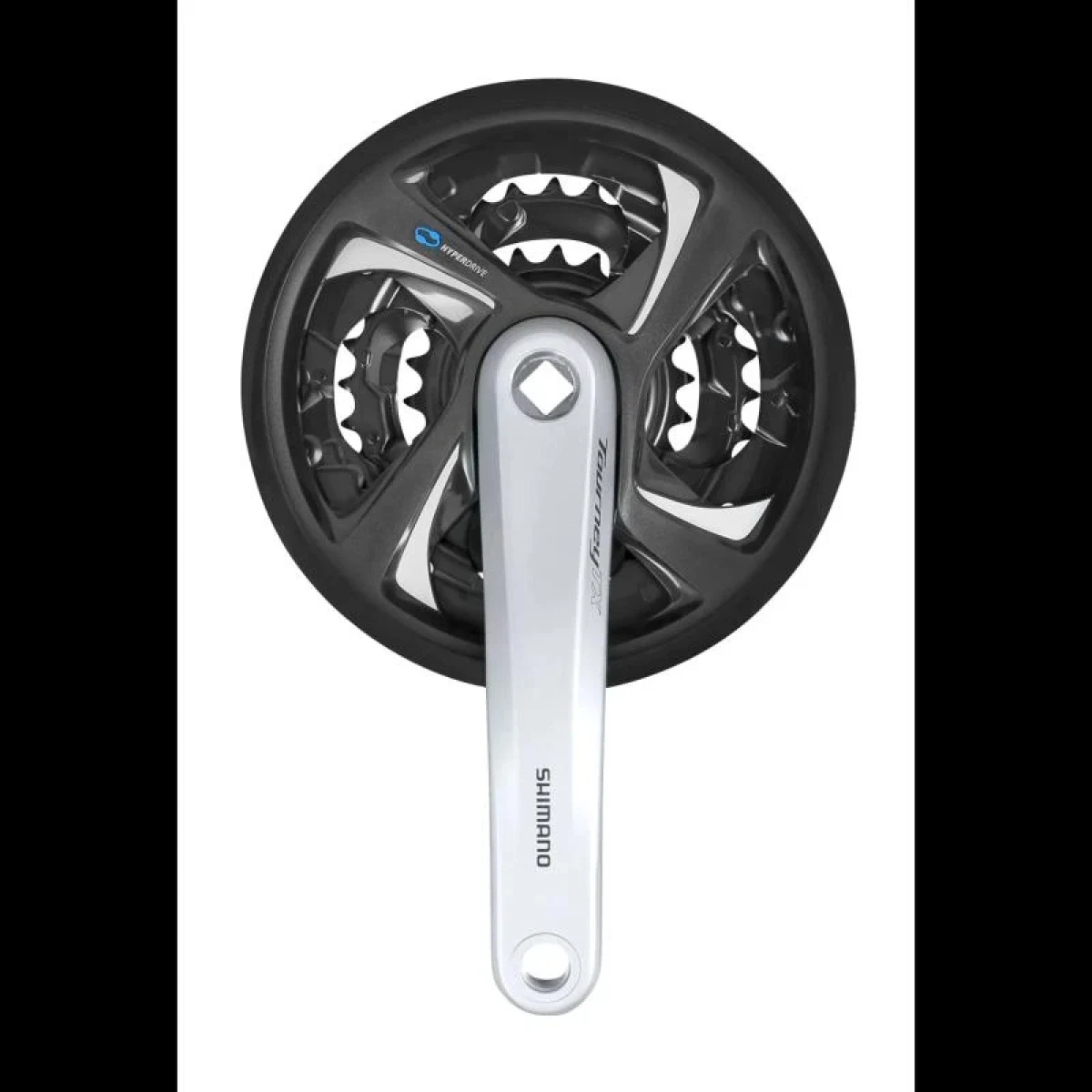 SHIMANO Kliky FCTX801 42/32/22 stříbrné 170+kryt · záber 1