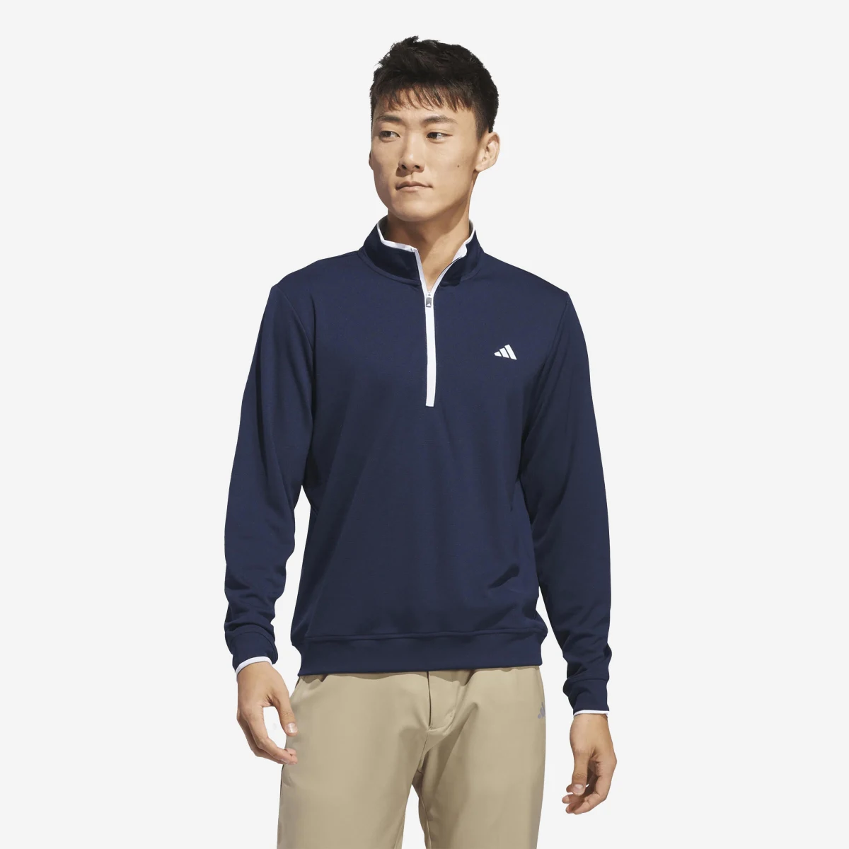 ADIDAS ADIDAS Conavy ľahká golfová bunda na krátky zips tmavomodrá M · záber 1