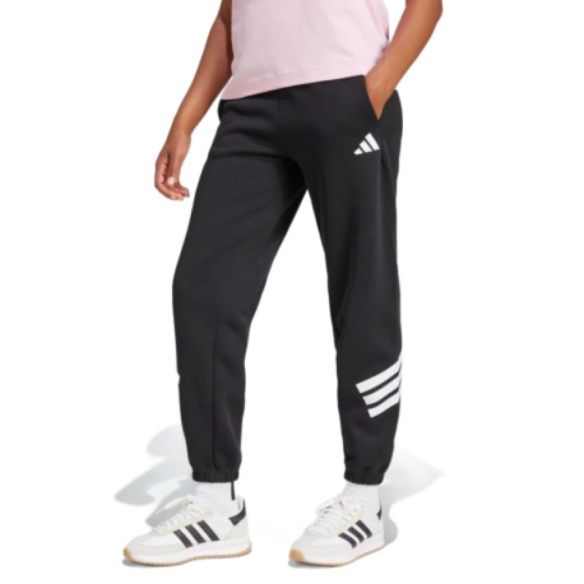 Dámské tepláky ADIDAS W FI 3S REG PT BLACK · záber 1
