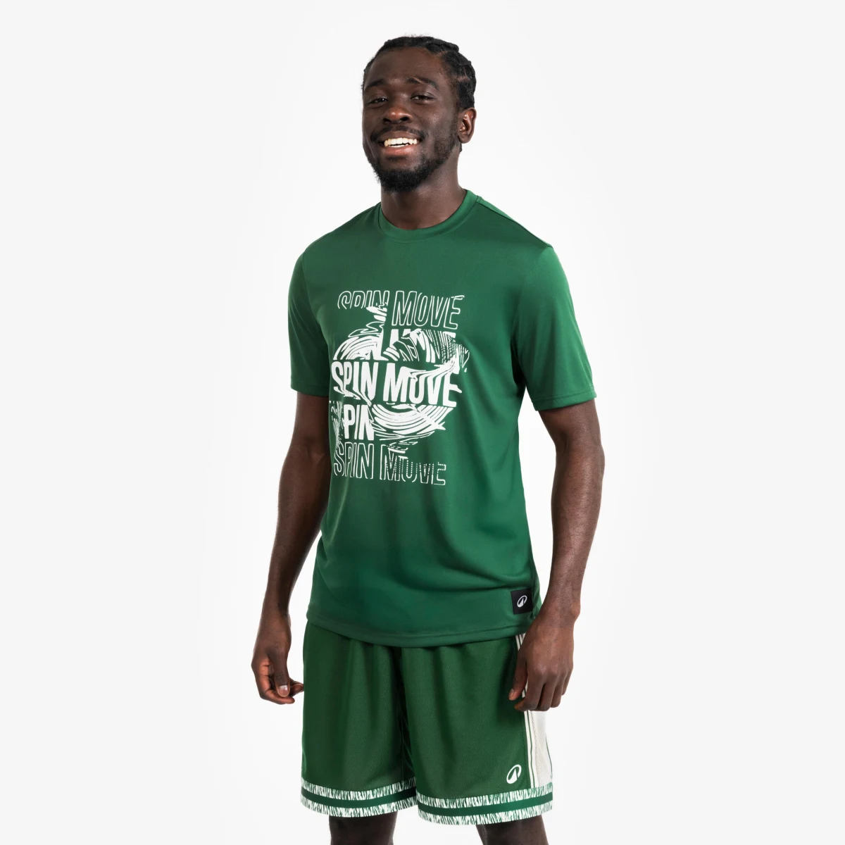 KIPSTA Basketbalový dres/tričko TS 500 zelené 3XL · záber 1