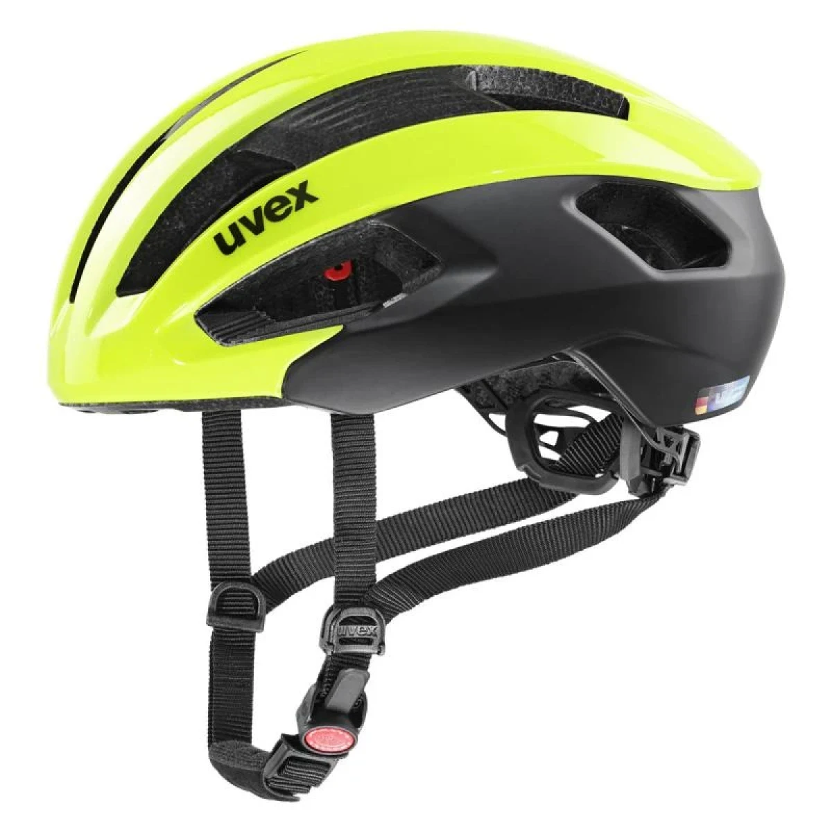 Uvex Rise Cc 2022 Neon Yellow - Black Mat · záber 1