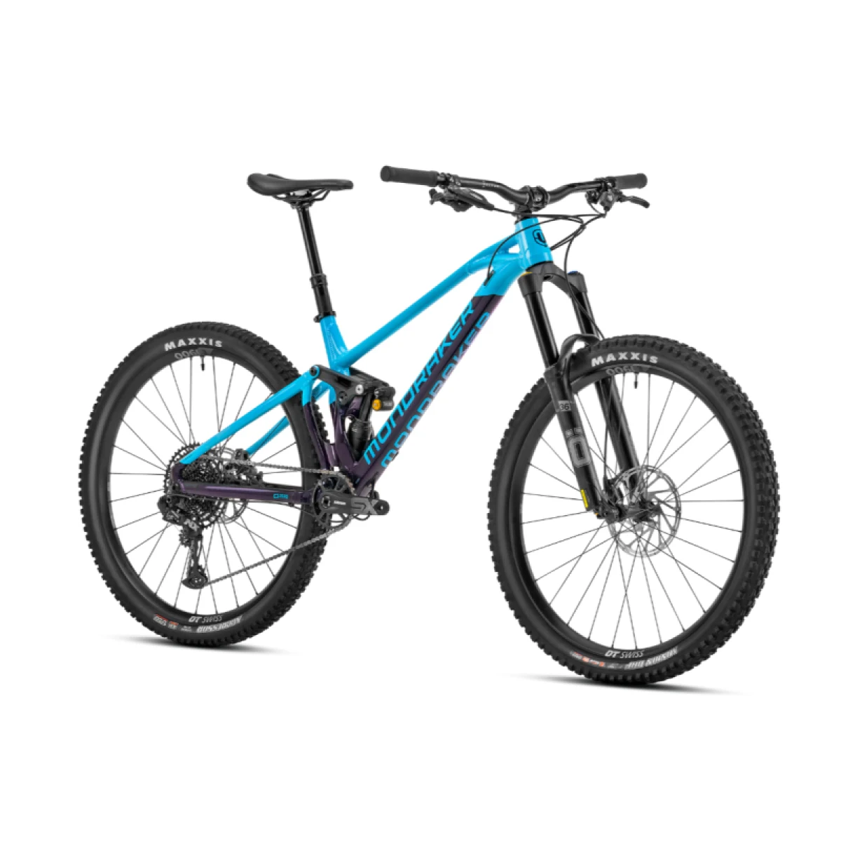 Horský bicykel MONDRAKER Foxy R, deep purple light blue · záber 2