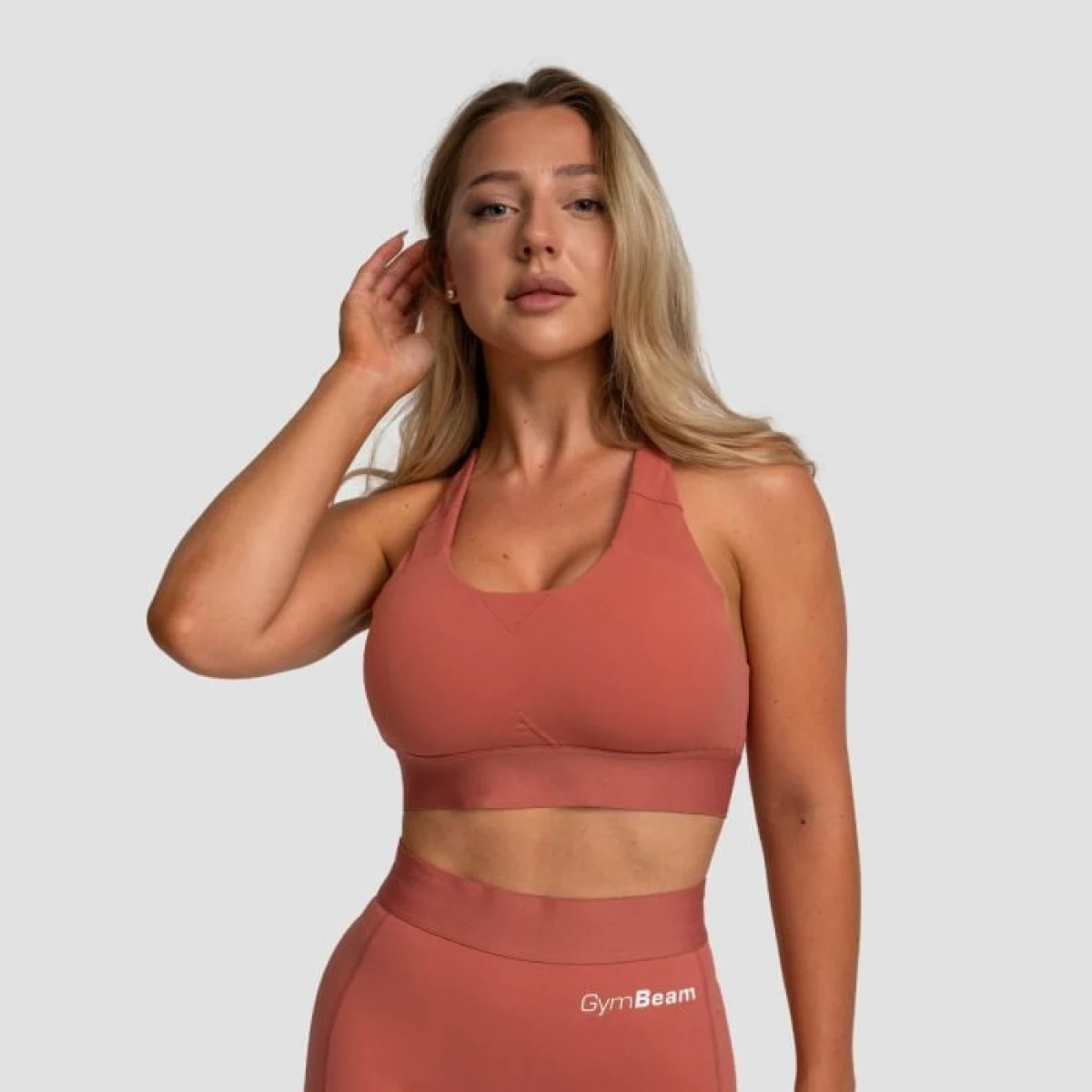 Спортен сутиен Limitless Cinnamon - GymBeam - Размер: XXL | Тегло: 0,134 g | Опаковка: 80 · záber 1