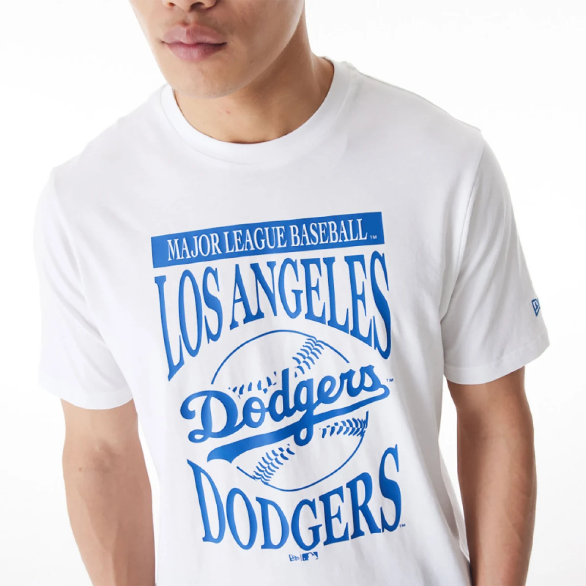 Tričko s krátkým rukávem NEW ERA MLB Bball stack graphic tee LOSDOD · záber 2