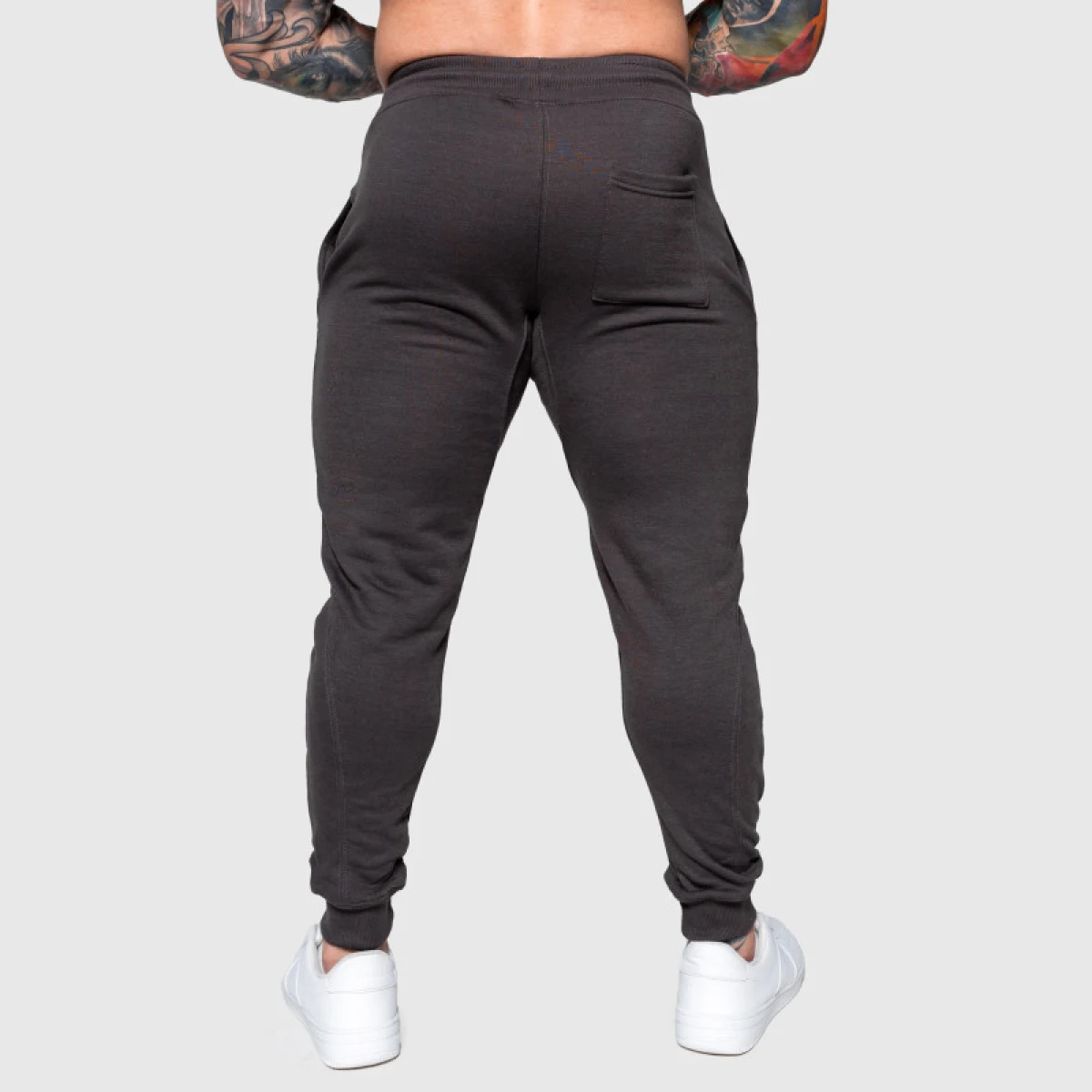 Pánske športové tepláky Iron Aesthetics Flexi, tmavosivé · záber 4