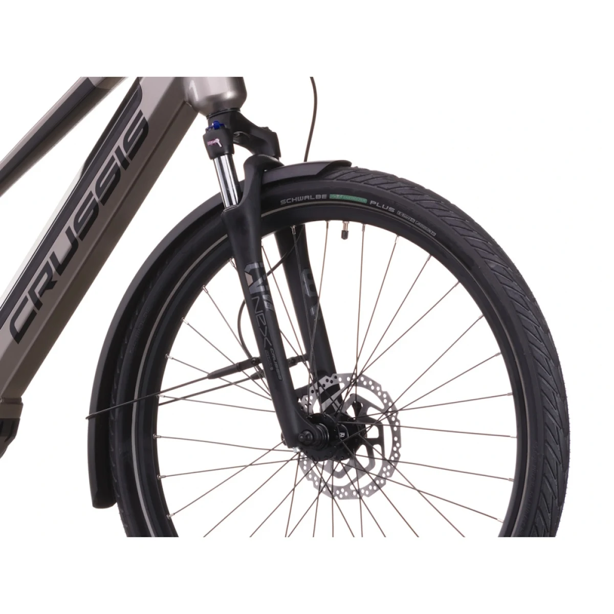 Crussis e-Savela 7.11 518Wh 28" - model 2026 18" (165-180 cm) · záber 5