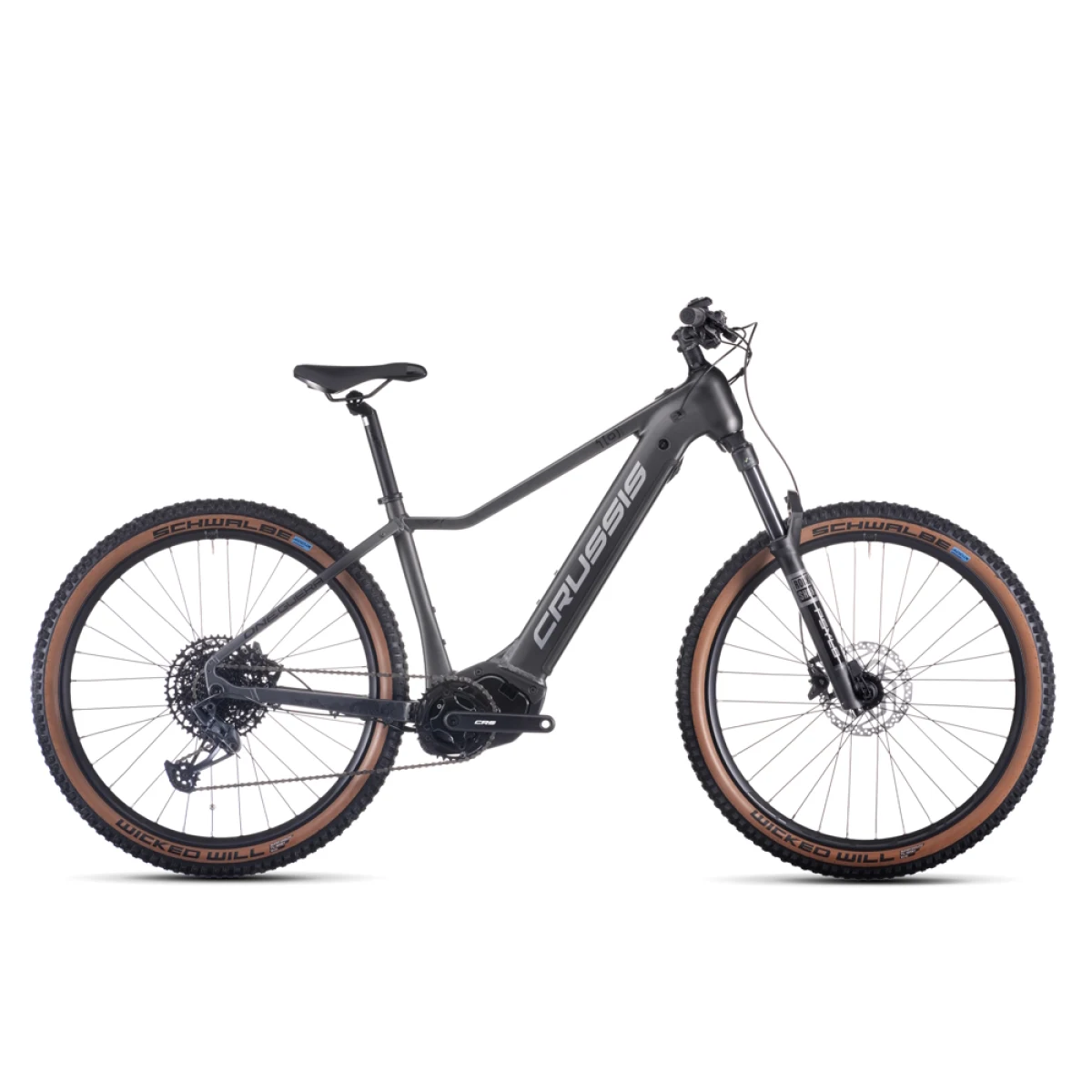 Crussis ONE-Guera 10.10 720Wh 27,5" - model 2025 19" (170-185 cm) - Veľkosť: 170-185, 27,5 | Farba: sivá · záber 1