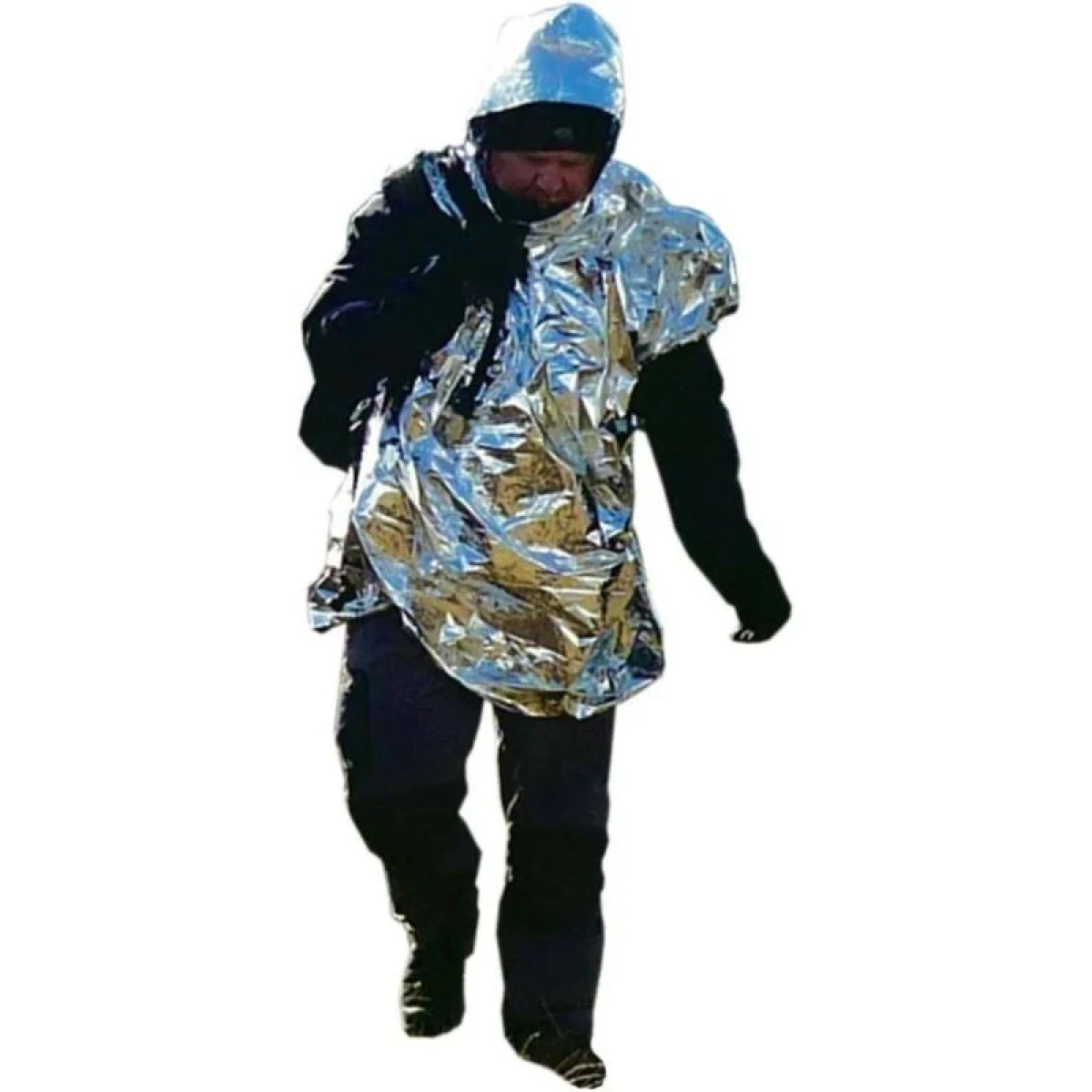 BCB Adventure nouzové termopončo Emergency Foil Poncho · záber 1