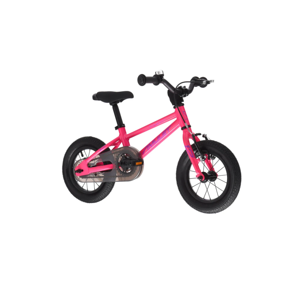 Dievčenský horský bicykel AMULET 12 Tomcat, rose purple - Farba: fialová | Pohlavie: Dievcata · záber 4