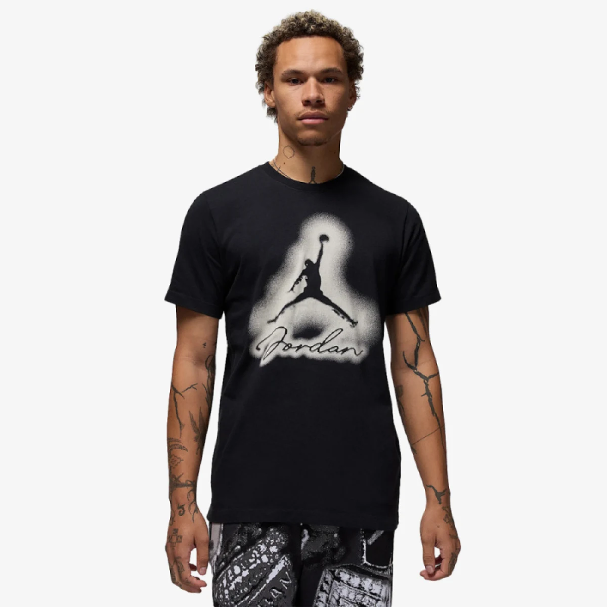 Pánské tričko s krátkým rukávem NIKE JORDAN FLT MVP JM HBR SS CREW · záber 2