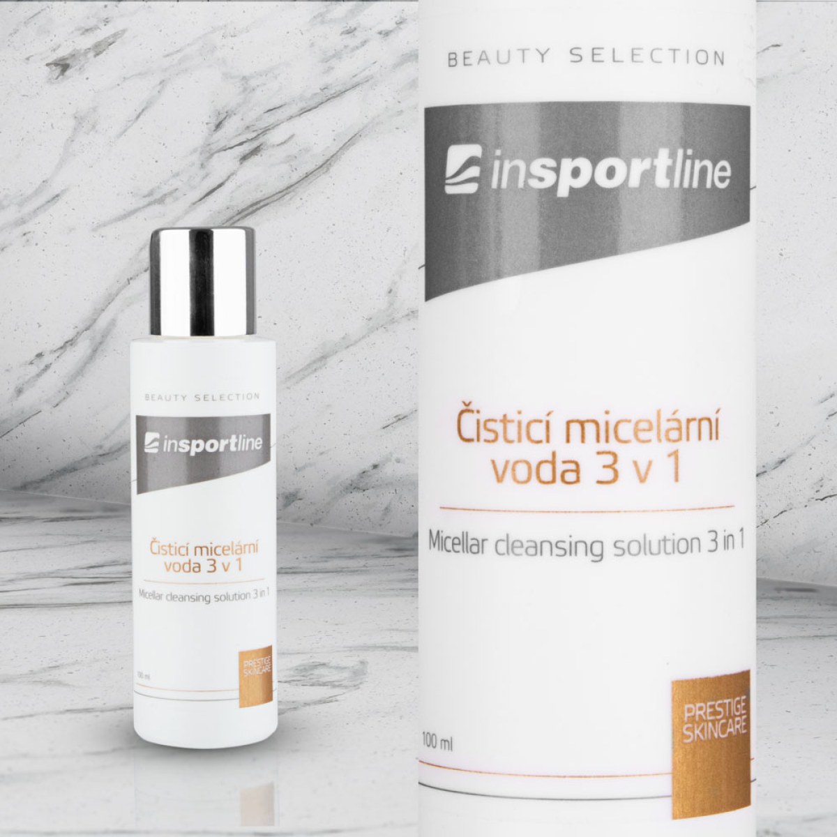 Čistiaca micelárna voda inSPORTline 3v1 100 ml · záber 1