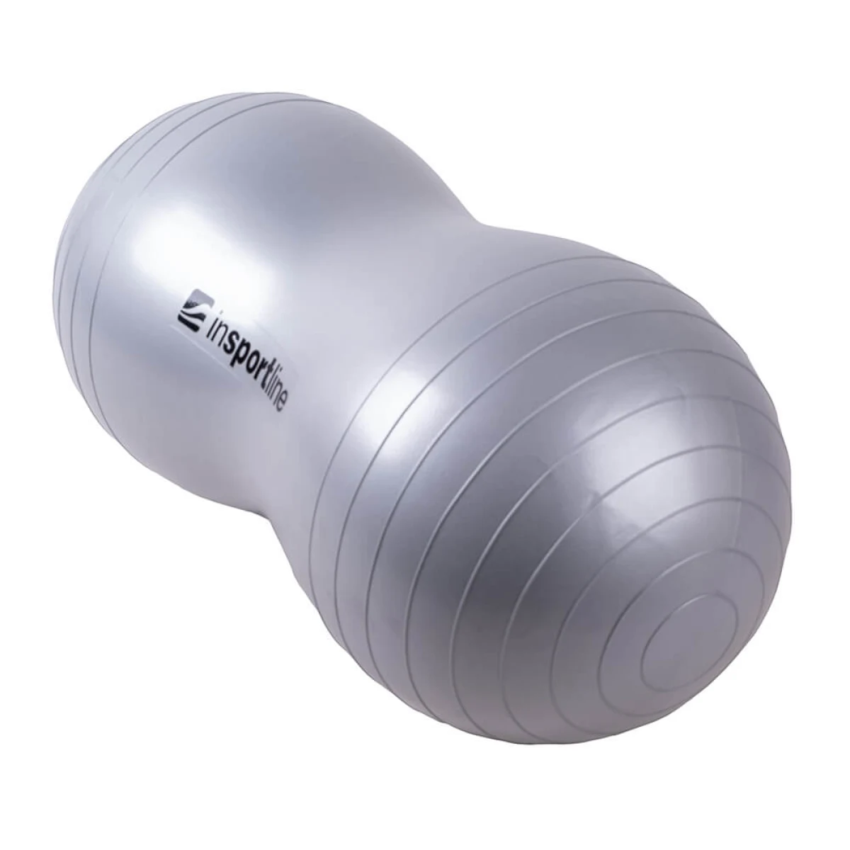 Gymnastická lopta inSPORTline Peanut Ball 50 cm - Farba: sivá · záber 2