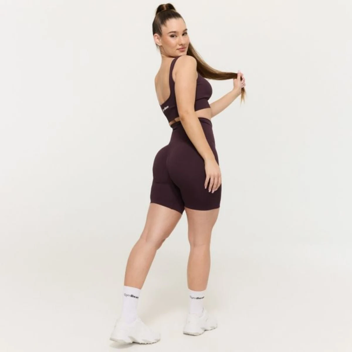 Дамски шорти GymBabe Eclipse - GymBeam - Размер: XS | Тегло: 1 g · záber 1