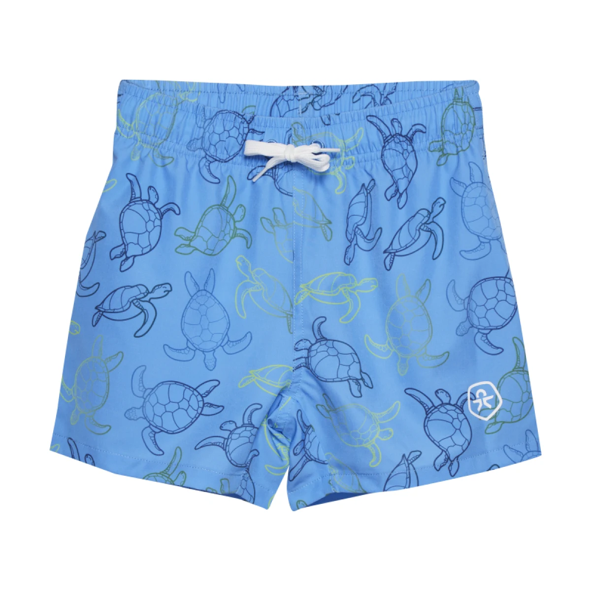 Fiú úszónadrágok COLOR KIDS Swim Shorts - AOP, coronet blue 720140.7450 · záber 2