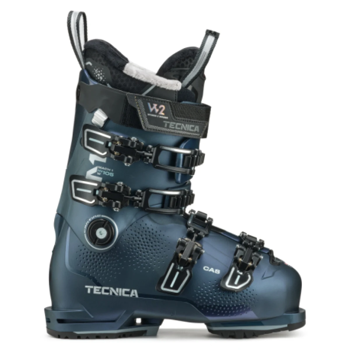 Dámské lyžařské boty na sjezdovku - on piste TECNICA Mach1 HV 105 W GW, iridescent green · záber 1