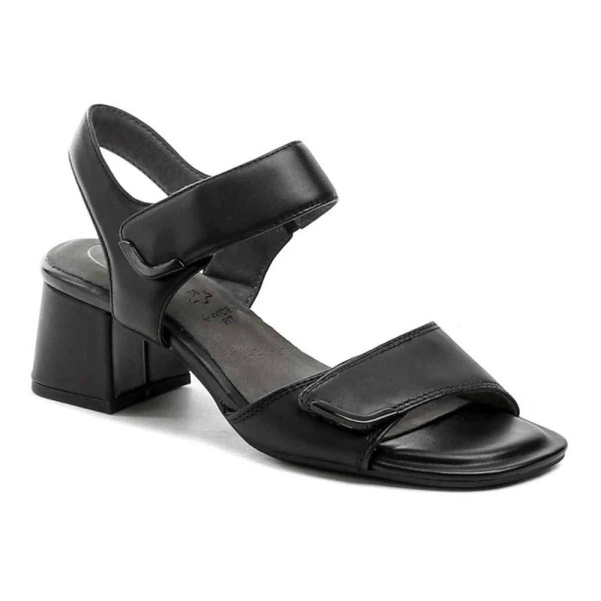 Tamaris Comfort 8-88317-44 černé dámské sandály na podpatku · záber 1
