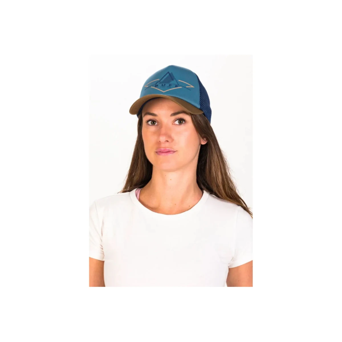 Kšiltovka BUFF TRUCKER CAP BRAK STONE BLUE · záber 4