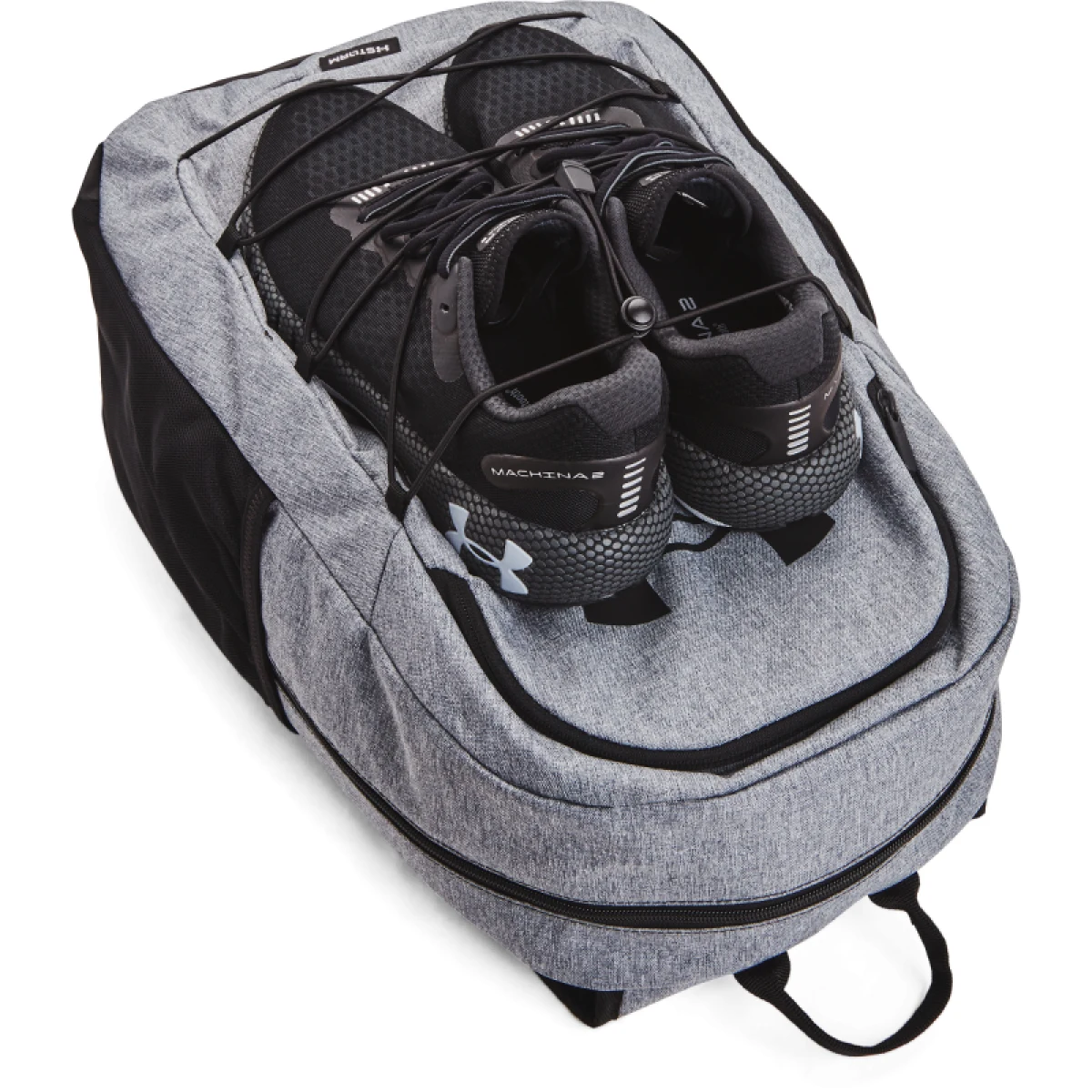 Batoh UNDER ARMOUR UA Hustle Sport Backpack-GRY · záber 4