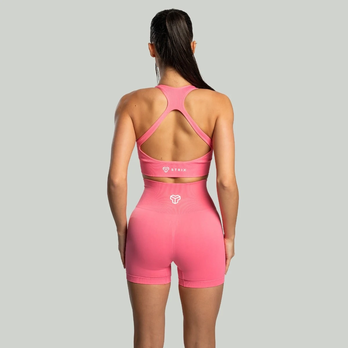 STRIX Sportovní podprsenka Seamless Sorbet - Velikost: S | Barva: Ružová | Hmotnost: 0,10496 kg | Balení: 105 · záber 5