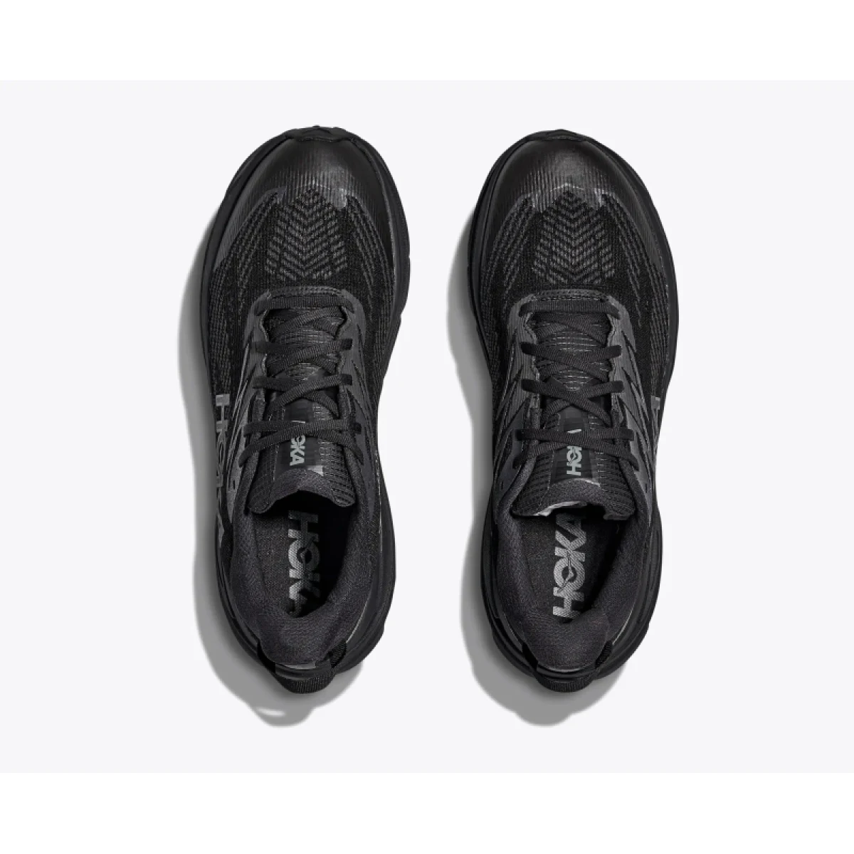 Pánska bežecká trailová obuv HOKA Challenger 8 GTX M black carbon black · záber 4
