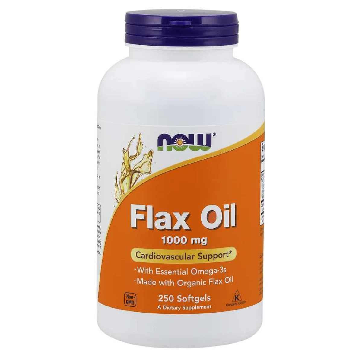 NOW Foods Lněný olej 1000 mg · záber 2