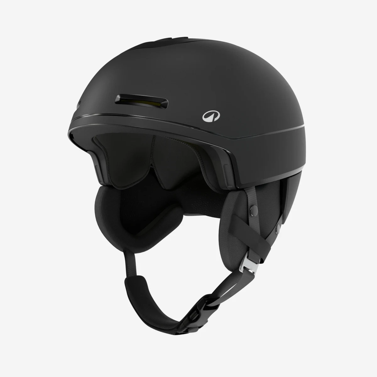 QUECHUA Lyžiarska all mountain prilba VISOR + AM900 MIPS čierna M (55-59 cm) · záber 1