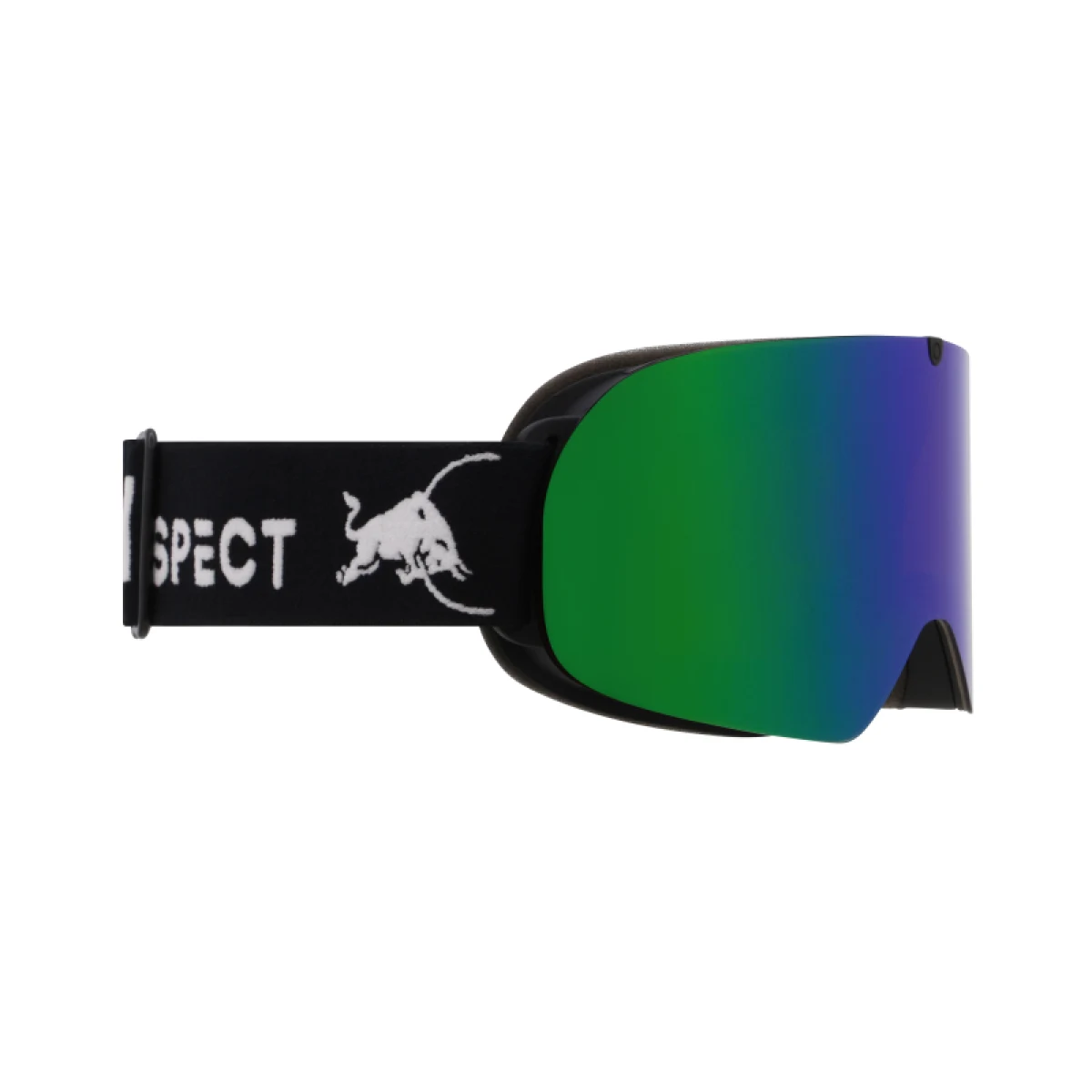 Lyžařské brýle RED BULL SPECT SOAR-15GR3, black brown with green mirror · záber 2