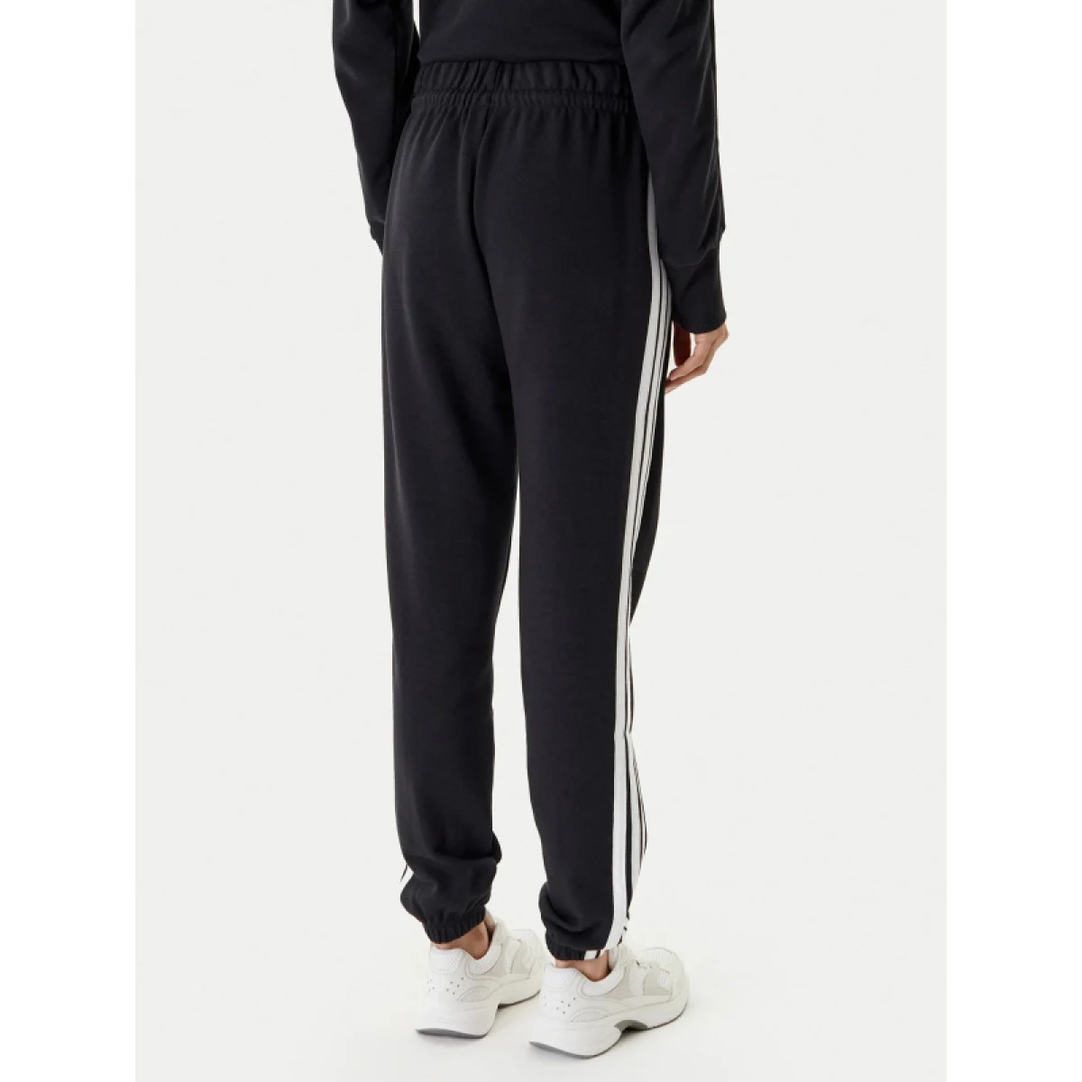 Dámske tepláky ADIDAS W 3S FT CF PT BLACK WHITE · záber 5
