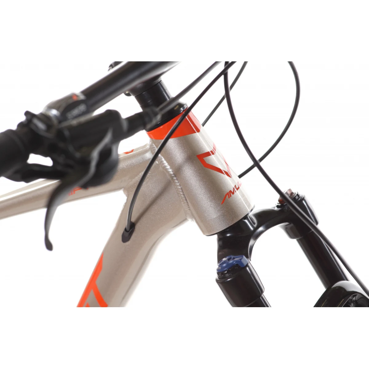 Horský bicykel AMULET 29 Shift 5.0 SR, silver orange · záber 2