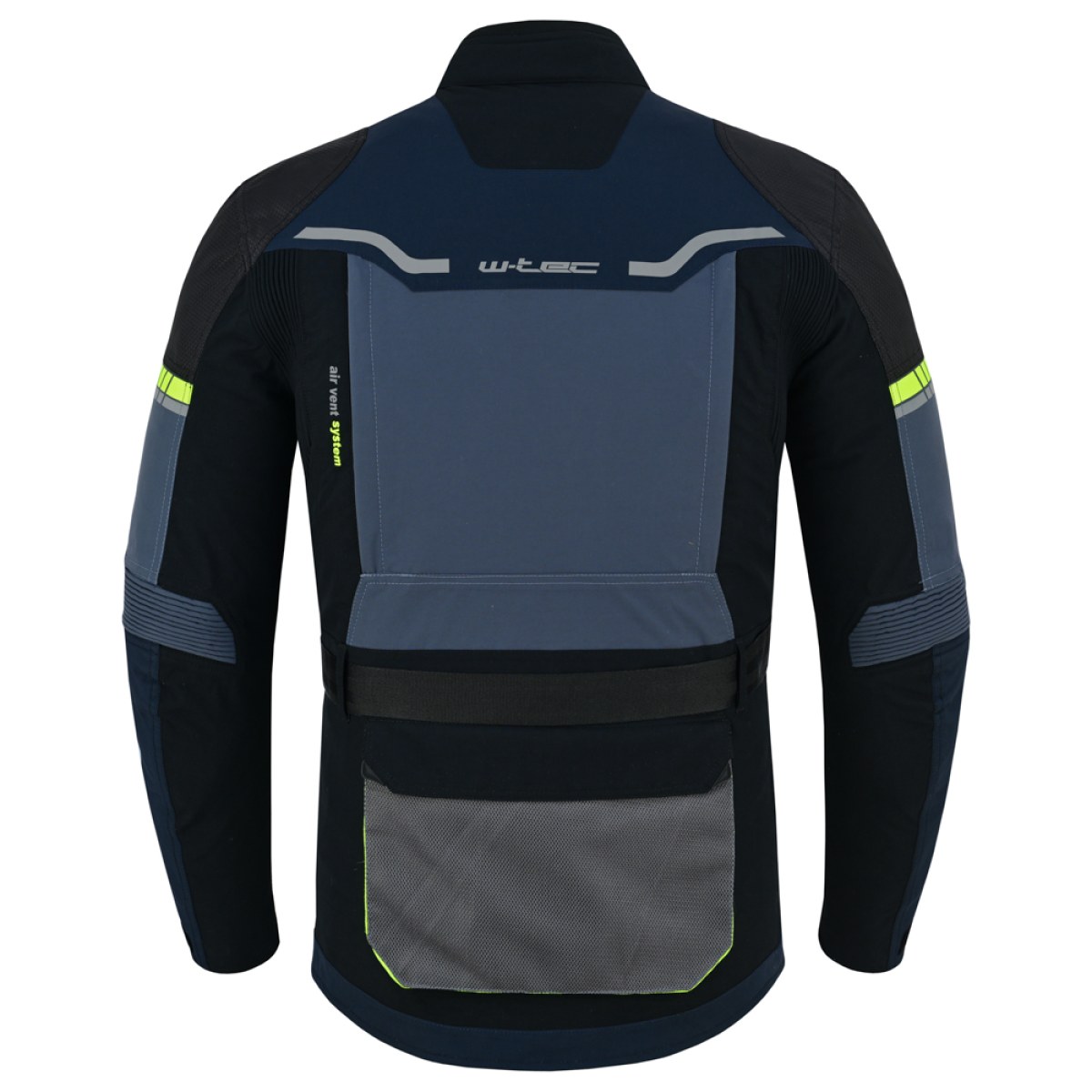 W-TEC Modock bunda čierno-modro-fluo žltá - 6XL · záber 4