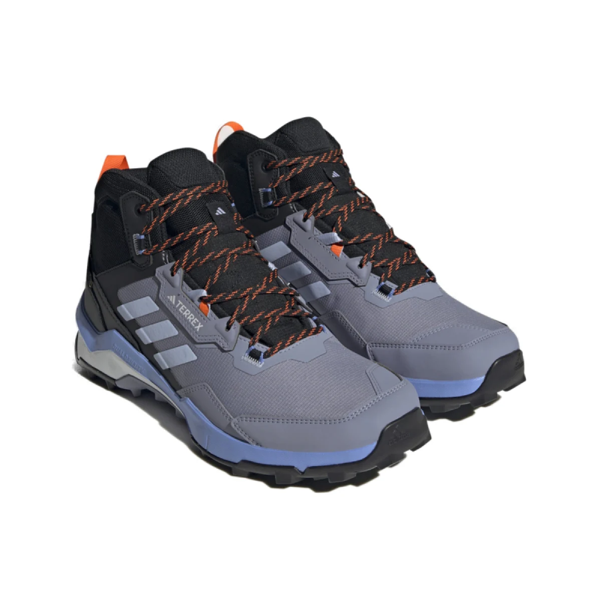 Pánská kotníková turistická obuv ADIDAS Terrex AX4 Mid GTX silver violet blue dawn core black · záber 4