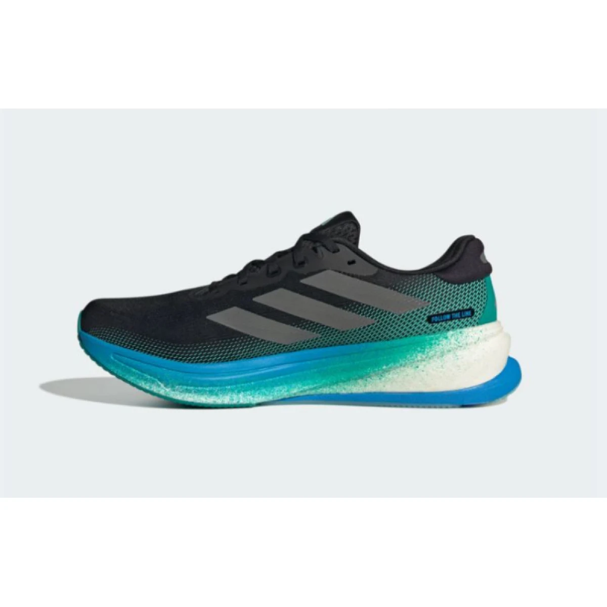 Pánská běžecká obuv ADIDAS Supernova Rise 2 M core black iron metallic glory green · záber 3
