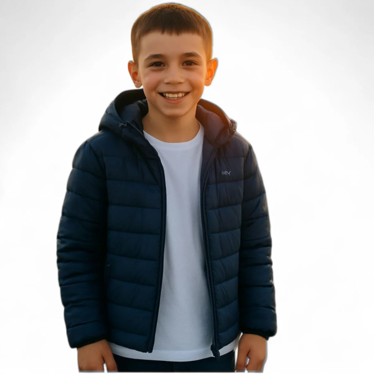 Chlapčenská bunda 4F JUNIOR DOWN JACKET U0704-4FJWAW25TDJAU0704-31S-NAVY · záber 2