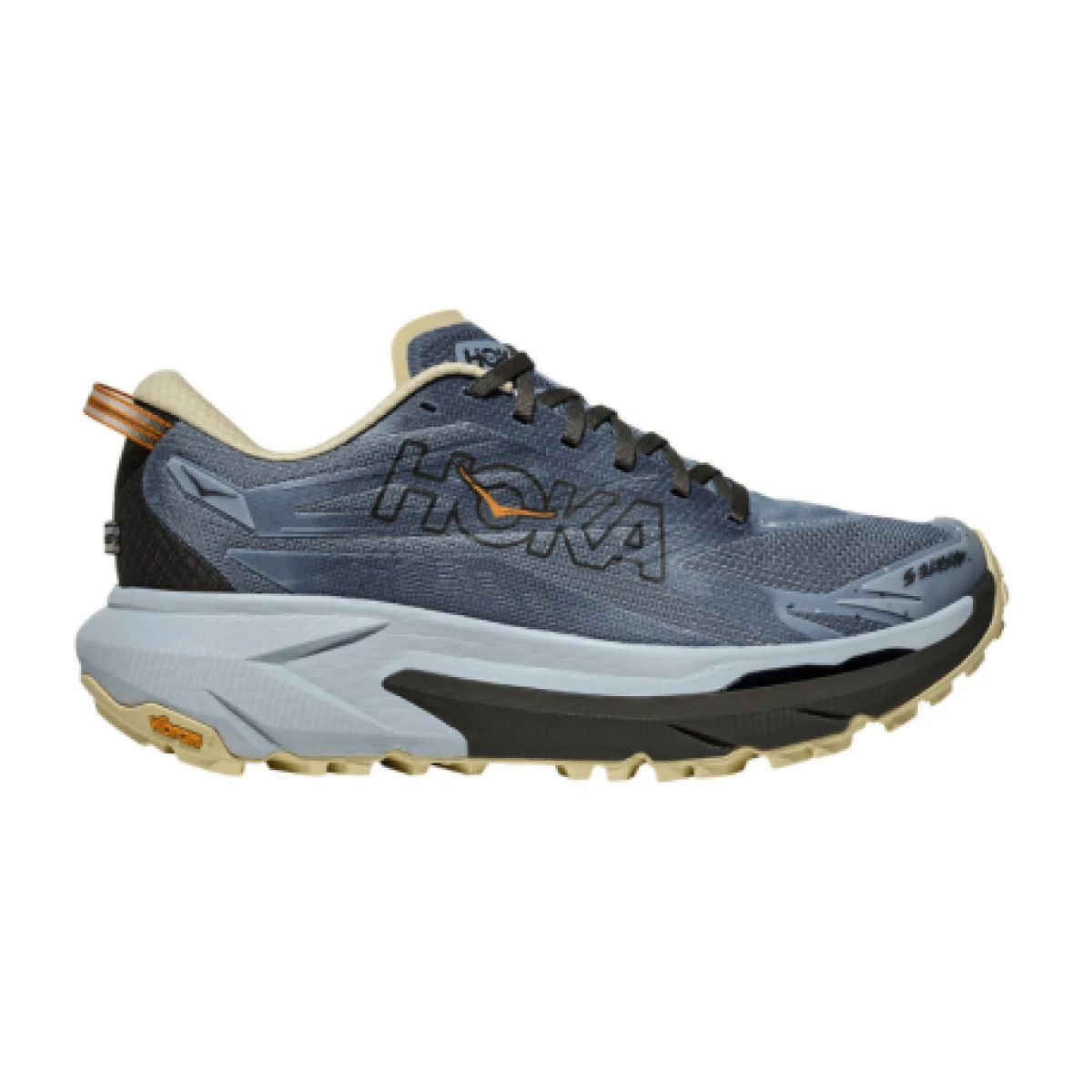 Pánska bežecká trailová obuv HOKA Mafate 5 M mineral blue washed blue · záber 1
