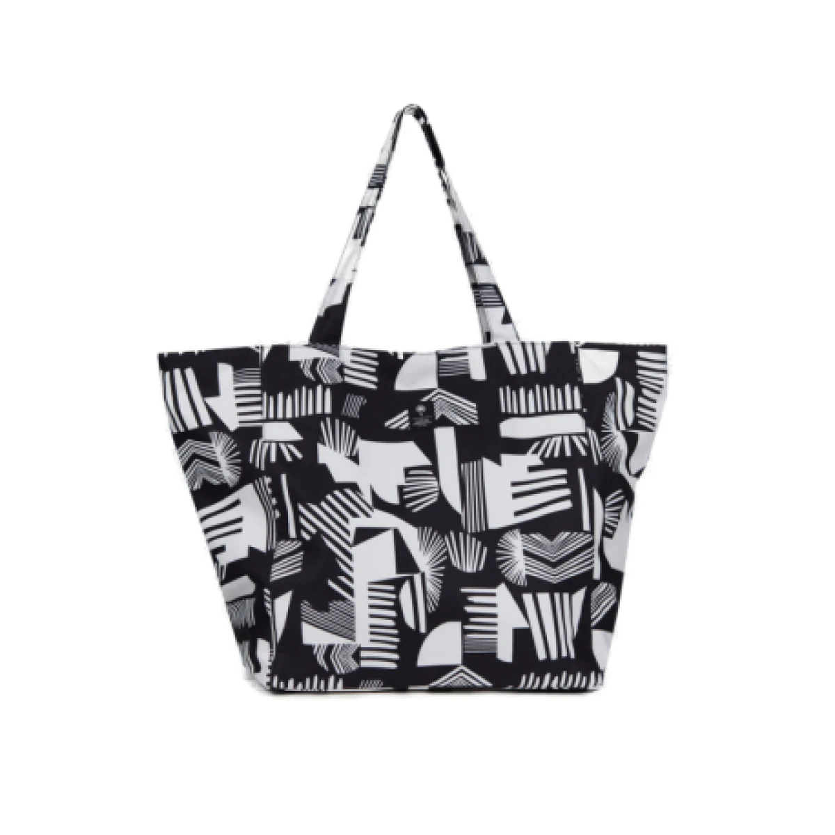 Plážová taška FUNDANGO Almaraz Beach Bag-899-black pattern · záber 1