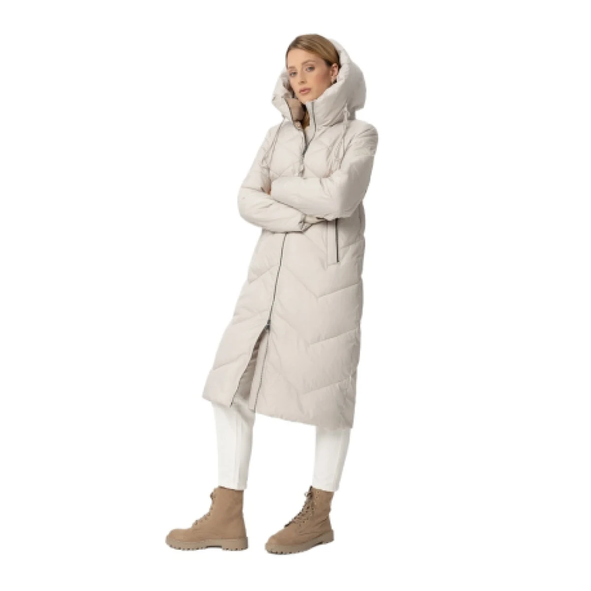 Dámská bunda VOLCANO J-CELESTE-101-CREAM · záber 1