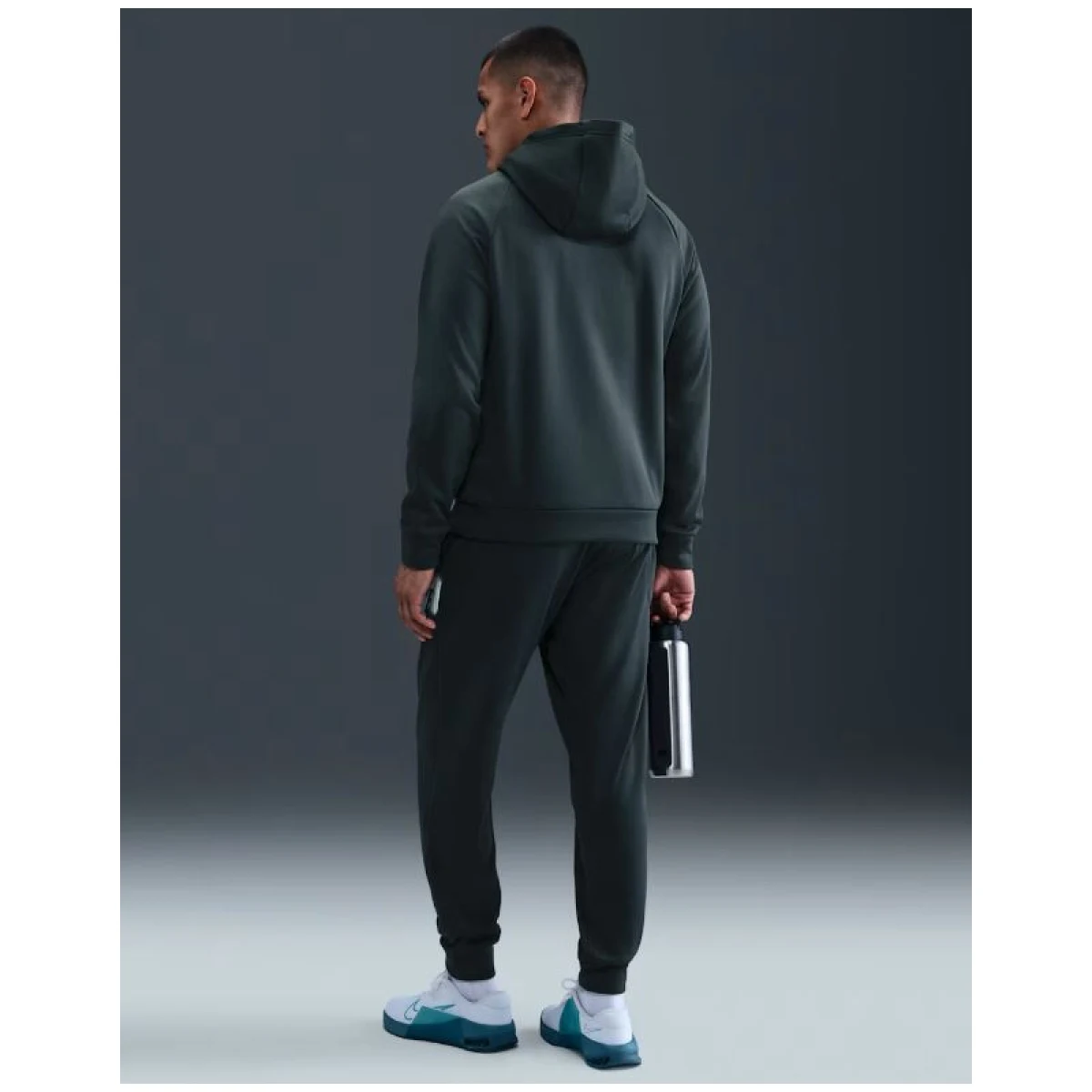 Pánske tepláky NIKE M NK TF FLEECE JOGGER GFX SEAWEED · záber 3