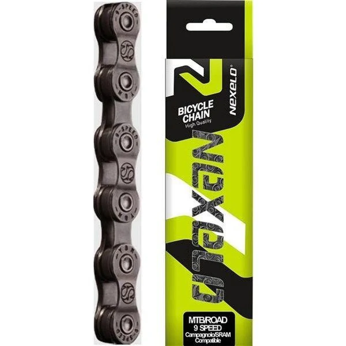 Nexelo 9 Rychlostí šedý 116ČL BOX řetěz · záber 1