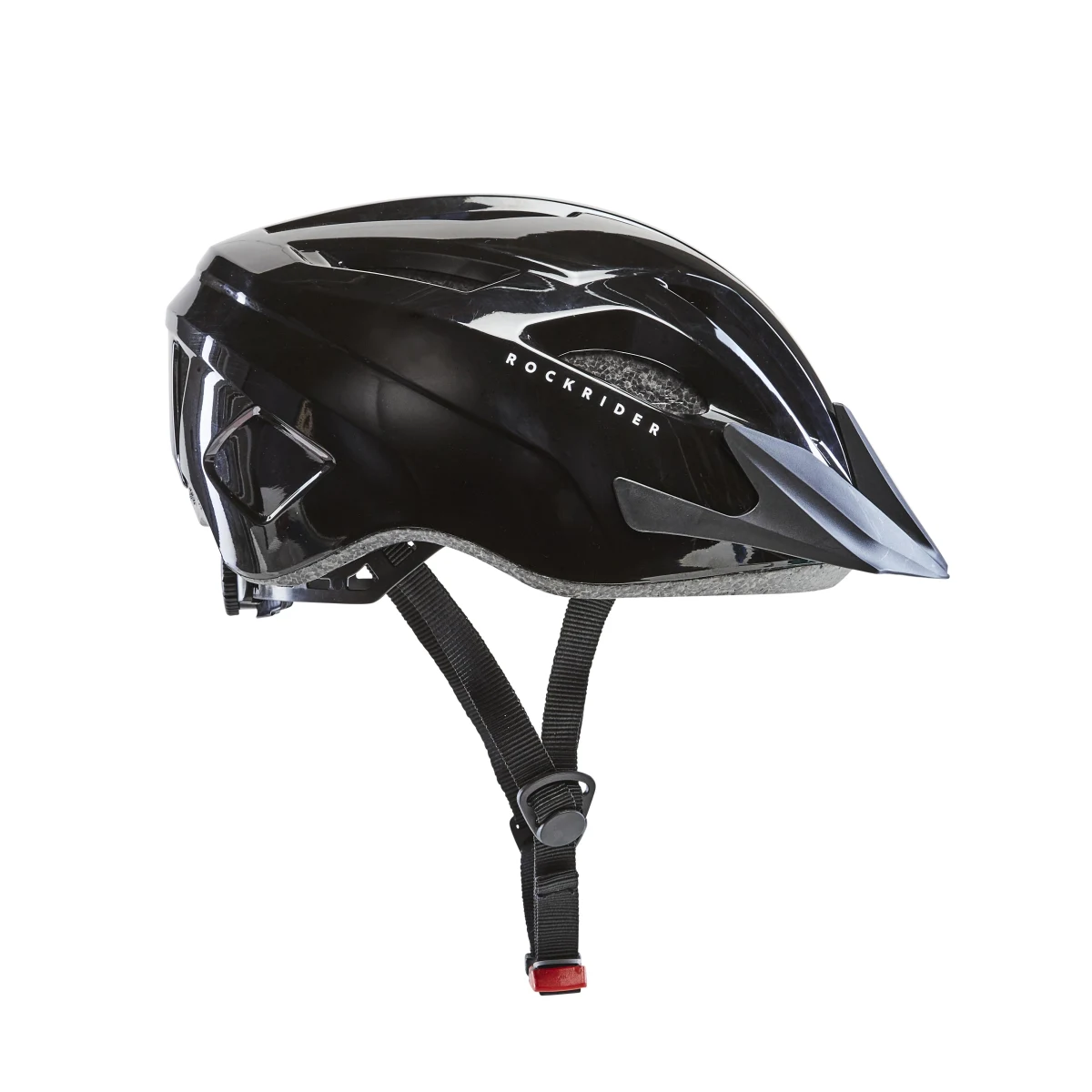 ROCKRIDER Prilba EXPL 50 na horskú cyklistiku čierna M · záber 2