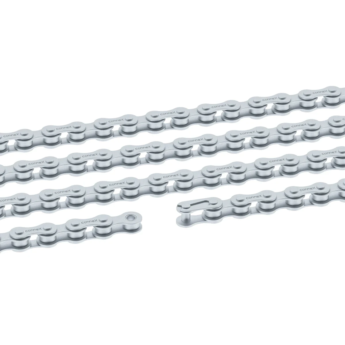 CONNEX Řetěz 1Z1 pro single speed, stříbrný · záber 1
