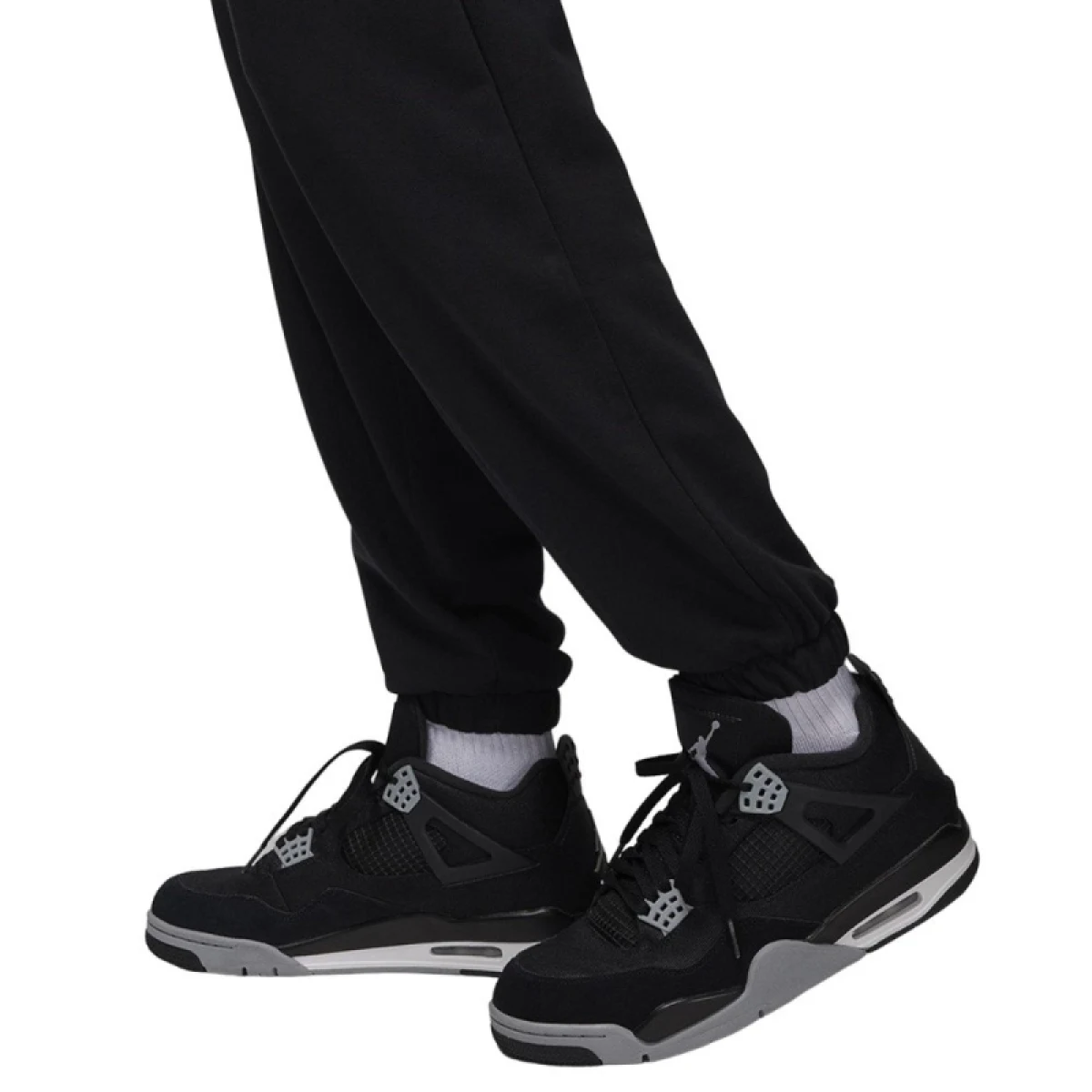 Pánské zateplené tepláky NIKE M J DF SPRT CSVR FLC PANT-010 BLACK WHITE · záber 5