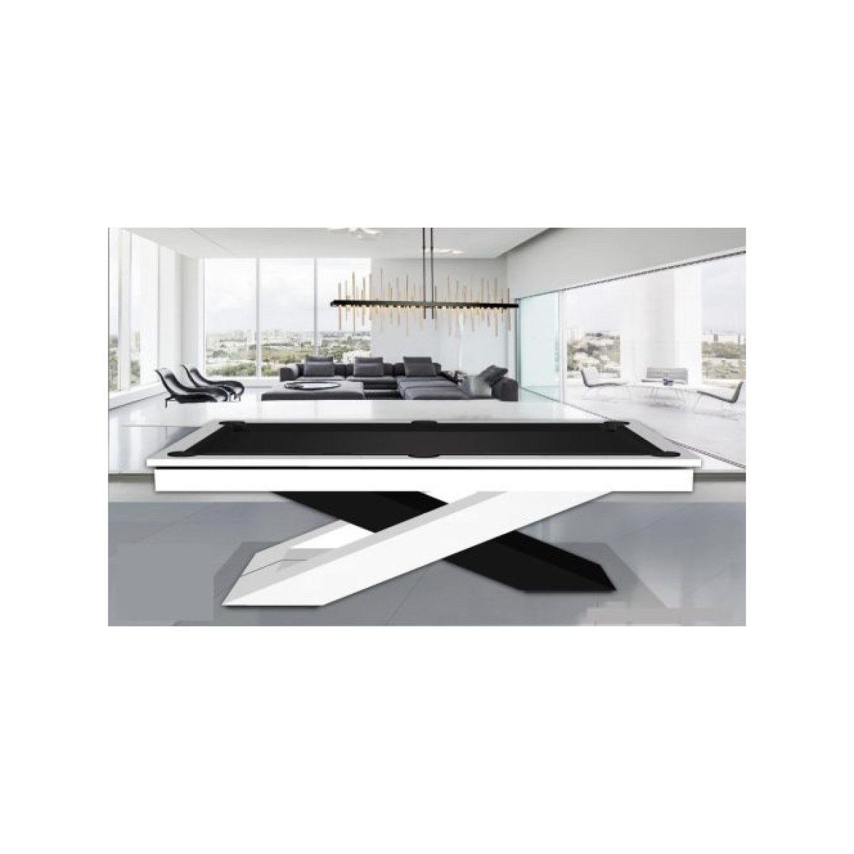 pool billiárd asztal/étkező asztal Σigma One 9' · záber 2
