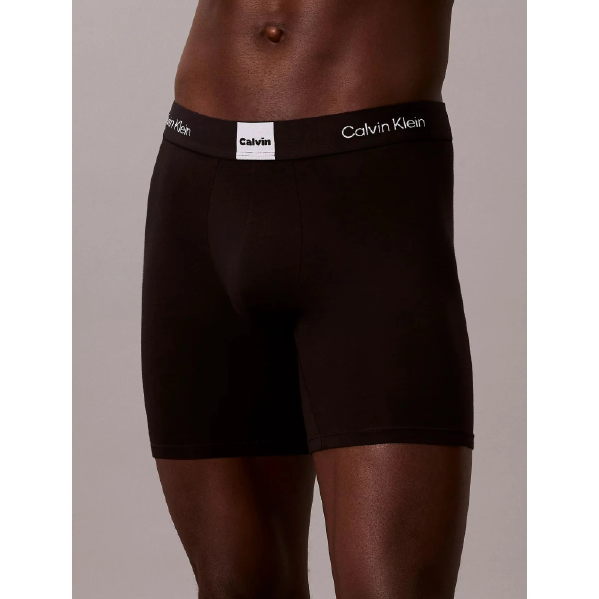 Pánske boxerky CALVIN KLEIN Boxer Briefs Icon Logo Graphic black · záber 5