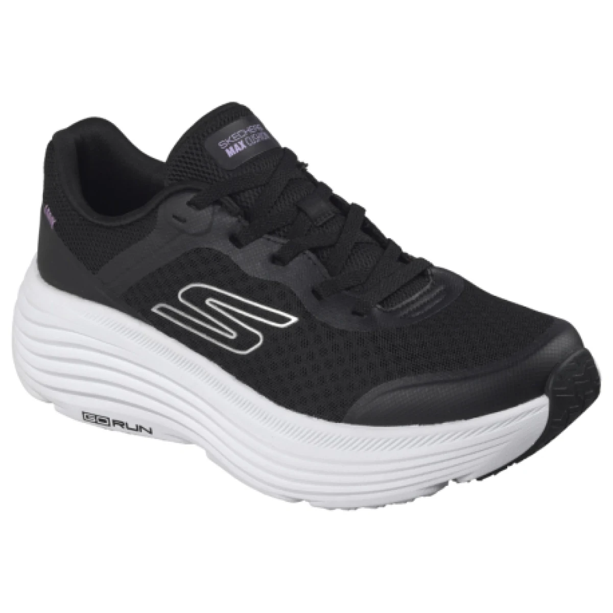 Dámska bežecká obuv SKECHERS Max Cushioning Endeavour W black white · záber 1