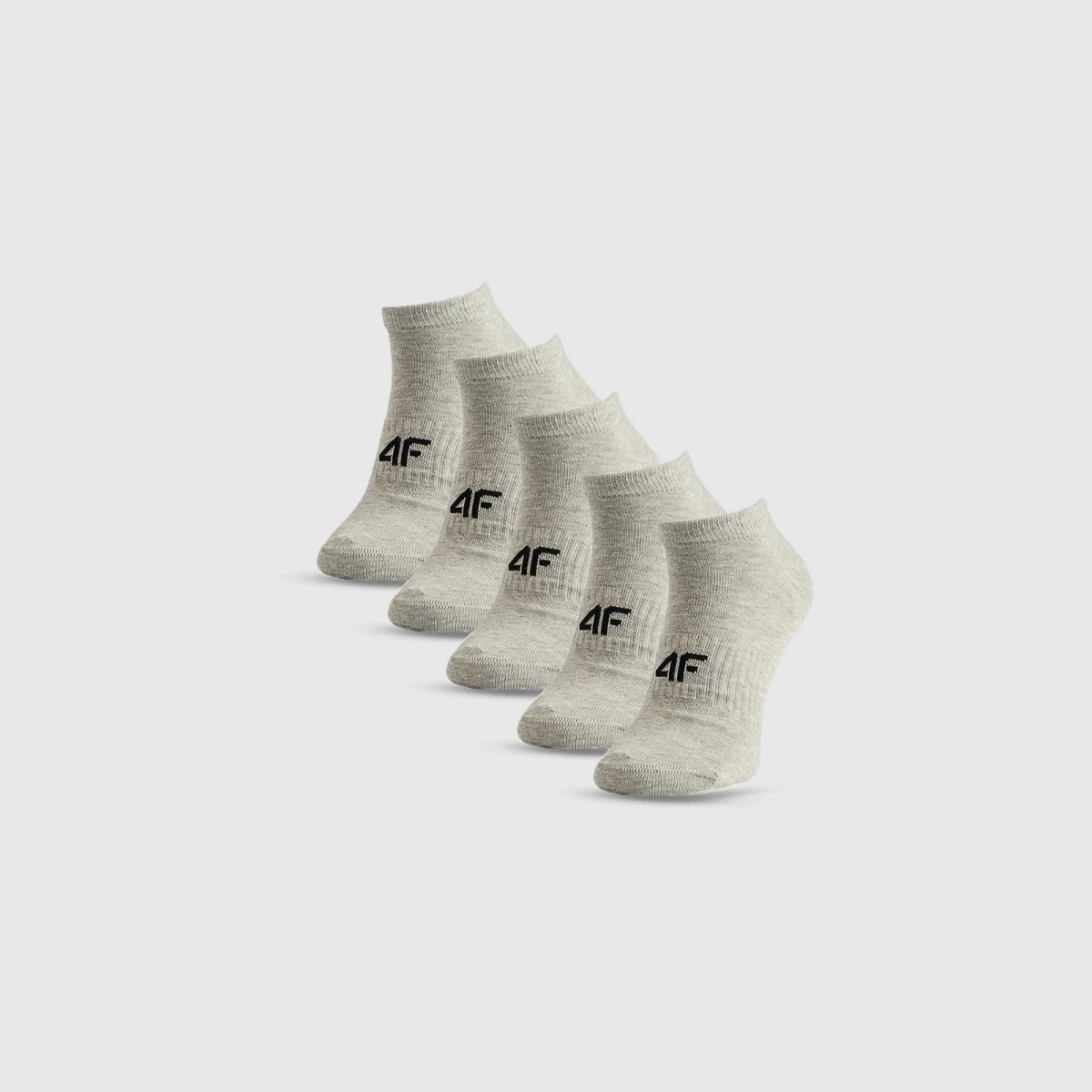 Ponožky kotníkové (5-pack) pánské - šedé · záber 1