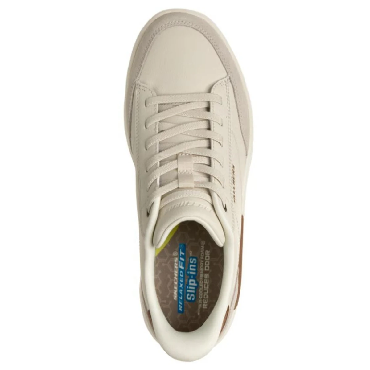 Pánská rekreační obuv SKECHERS Verloma Slip-Ins M off white · záber 4