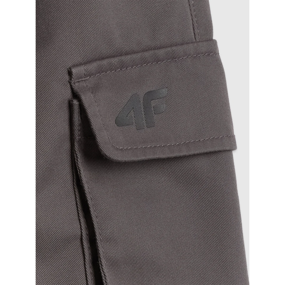 Chlapčenské nohavice 4F JUNIOR TROUSERS CAS M1435-22S-ANTHRACITE · záber 4