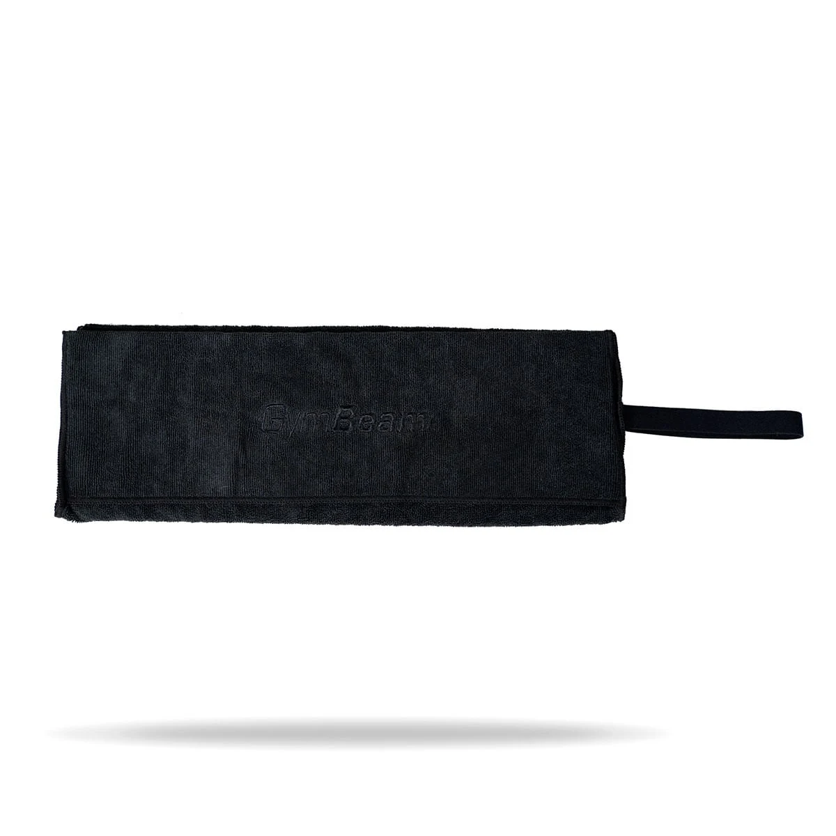 GymBeam Sportovní ručník z mikrovlákna Medium Black · záber 2