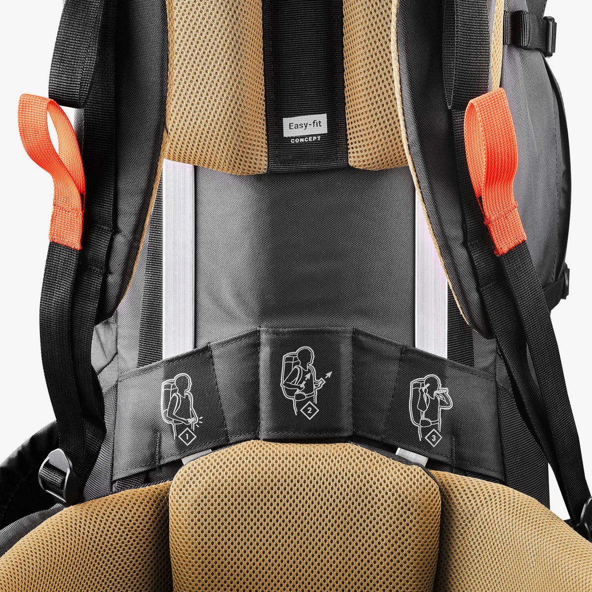 SIMOND Pánsky trekingový batoh 50 l - MT100 EASYFIT bez · záber 2
